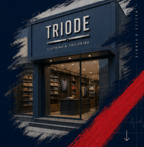 Stylized Triode storefront signboard fallback